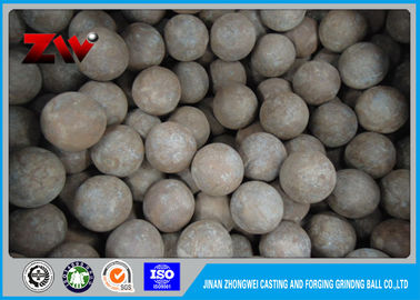 Cementenfabriek Gesmeed 70mm 120mm 125mm Hoge hardheid Chrome slijpmediaballen Gebruik in mijnen
