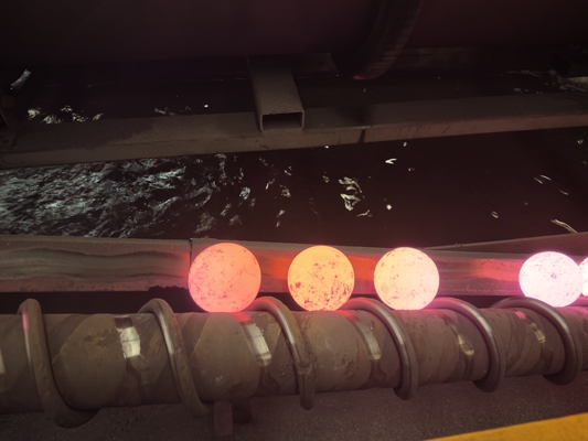 Stalen bal 10 mm/20 mm/25 mm/30 mm/35 mm gesmeed stalen slijpmediakop