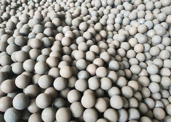 Hoge kwaliteit 52-65 HRC gesmeed staal slijpbal 40 mm 50 mm ijzer gesmeed slijpbal