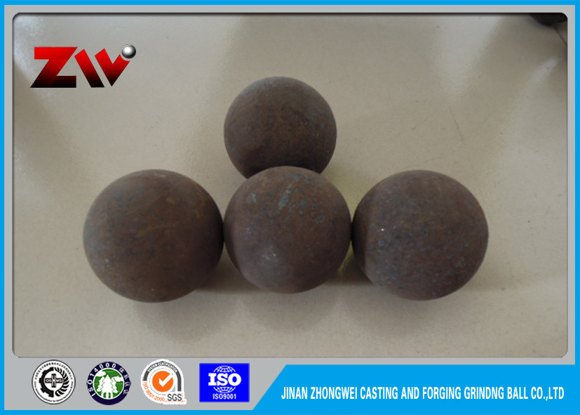 Unbreakable hoge Hoge koolstof gesmede malende ballen van de effectwaarde, Legeringsstaal materiële 60Mn B2 B3